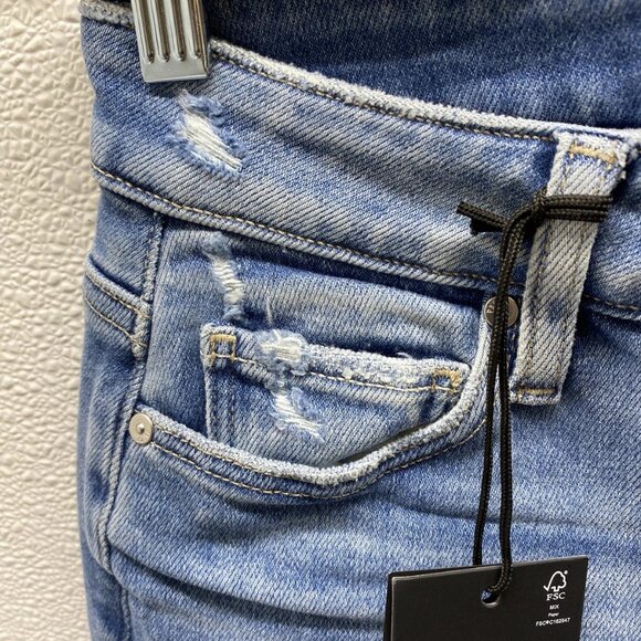 Paige Women’s High-Rise “Laurel” Bootcut Jeans w/ Raw Hem - Picture 8 of 14